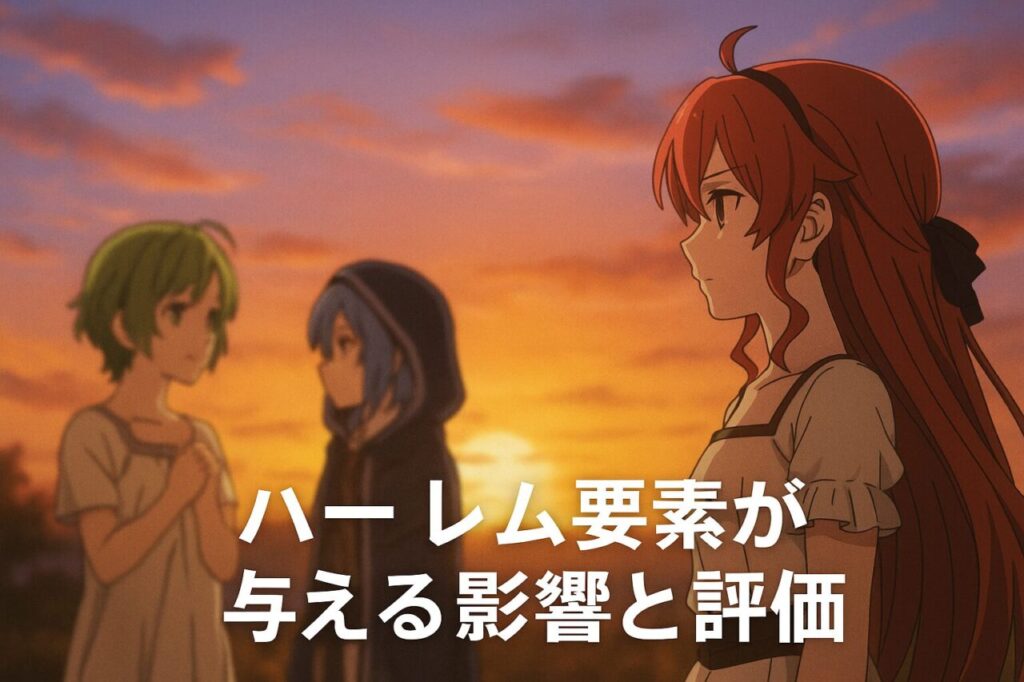 ハーレム要素が与える影響と評価
