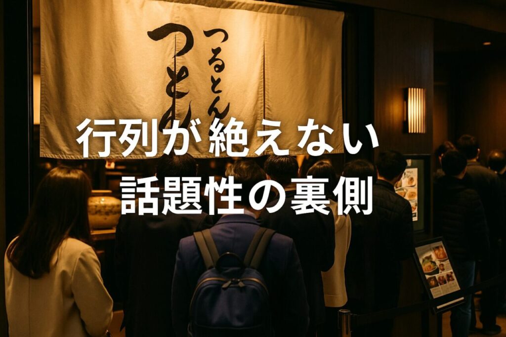 行列が絶えない話題性の裏側