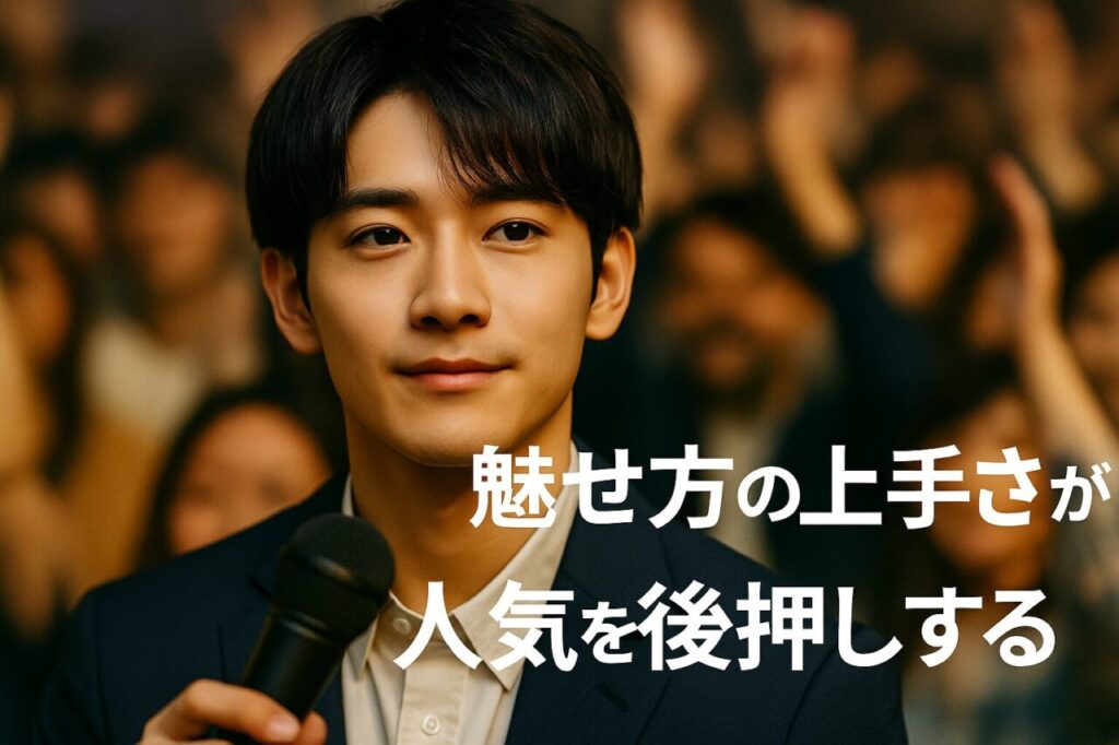 魅せ方の上手さが人気を後押しする