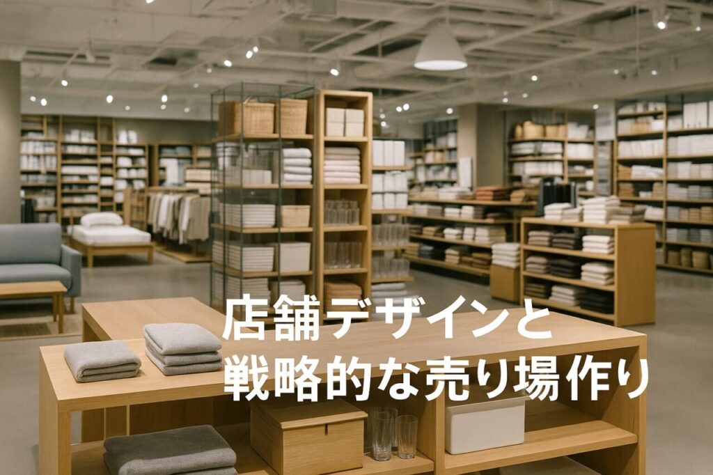 店舗デザインと戦略的な売り場作り