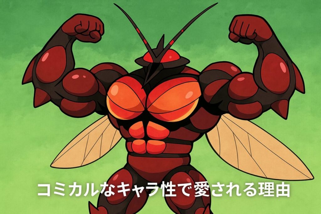 コミカルなキャラ性で愛される理由