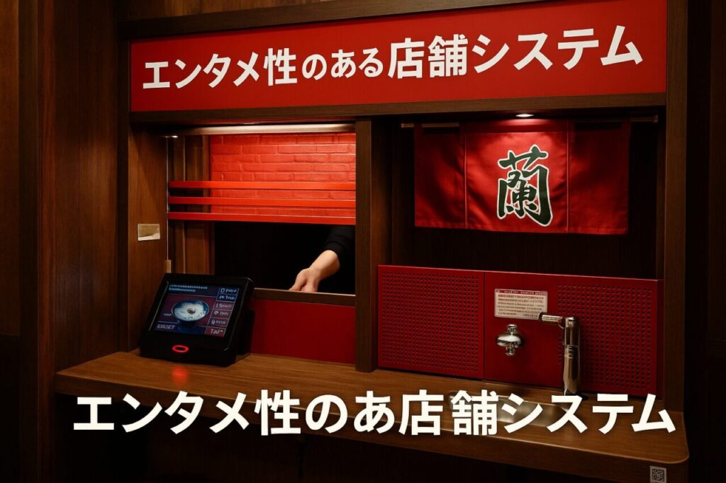 エンタメ性のある店舗システム