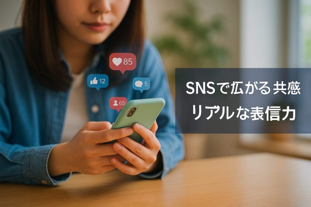 SNSで広がる共感とリアルな発信力
