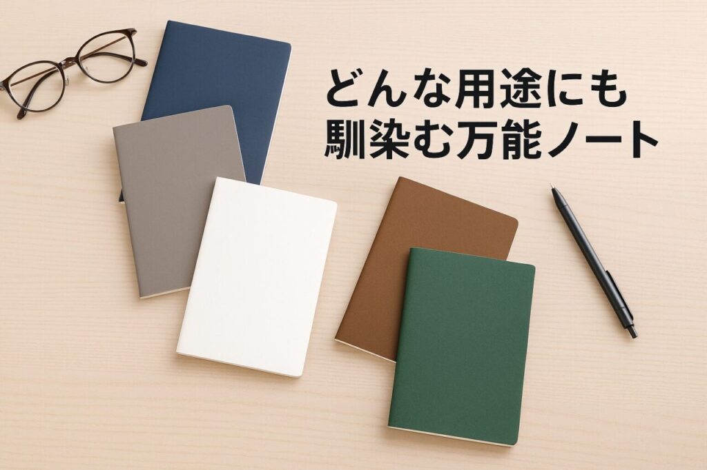 どんな用途にも馴染む万能ノート