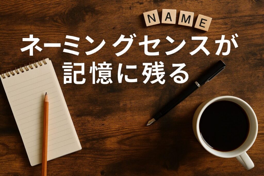 ネーミングセンスが記憶に残る