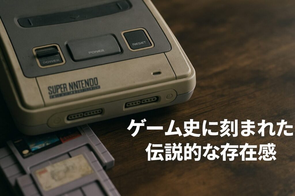 ゲーム史に刻まれた伝説的な存在感