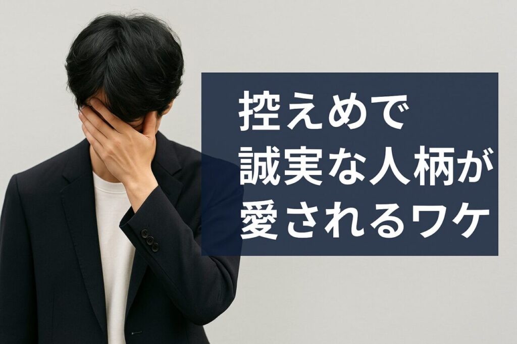 控えめで誠実な人柄が愛されるワケ