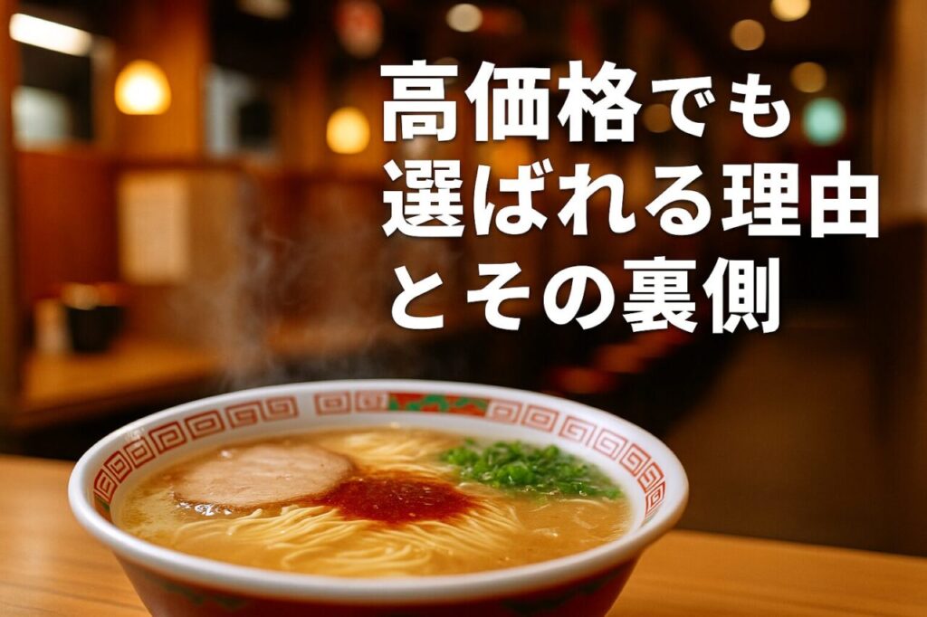 高価格でも選ばれる理由とその裏側