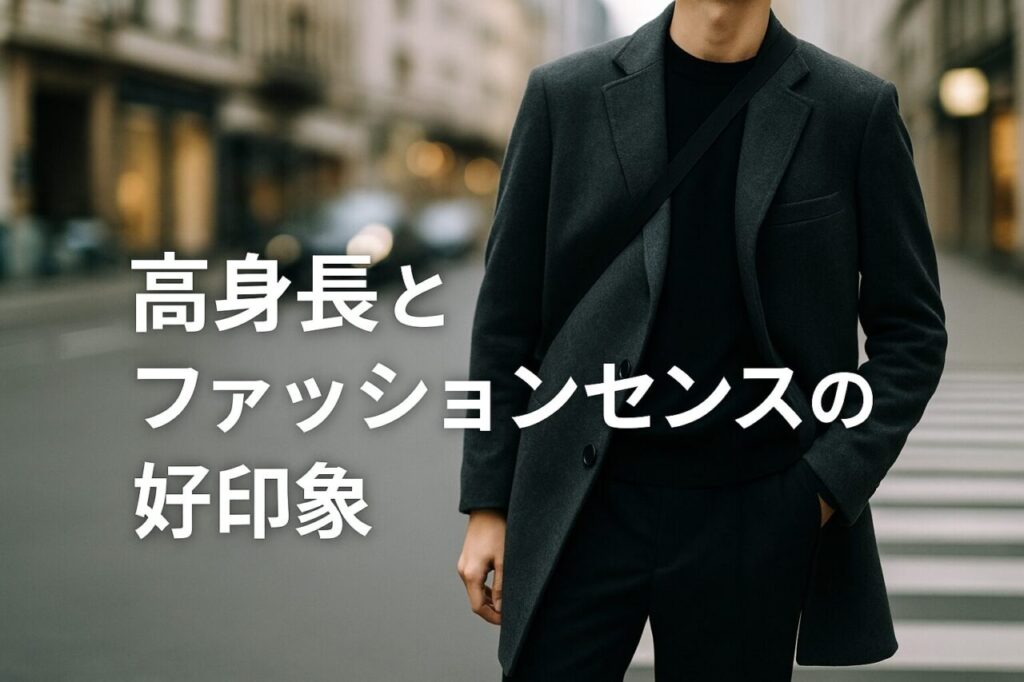 高身長とファッションセンスの好印象