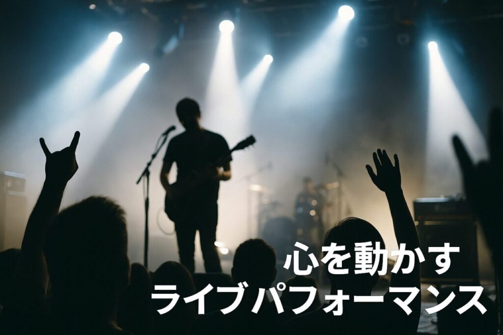 心を動かすライブパフォーマンス