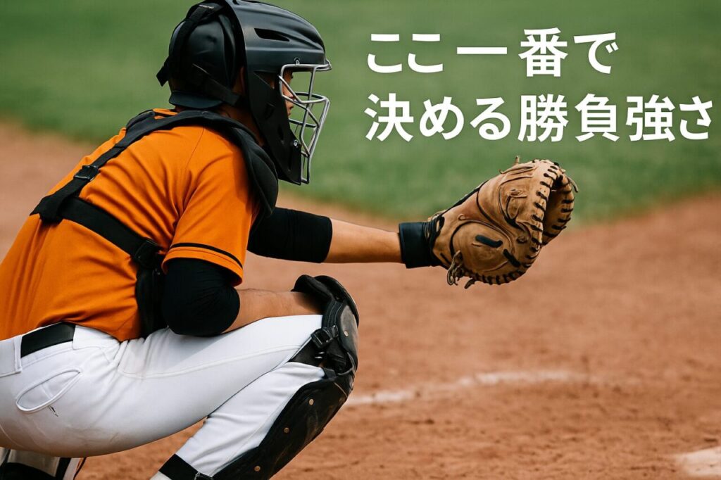 ここ一番で決める勝負強さ