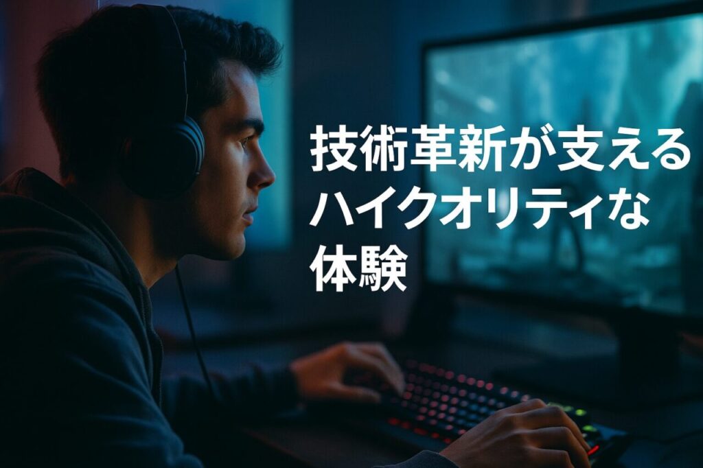 技術革新が支えるハイクオリティな体験