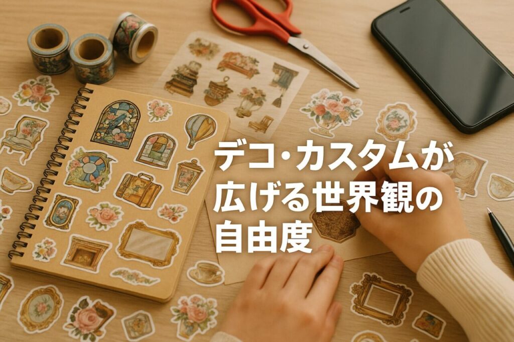 デコ・カスタムが広げる世界観の自由度