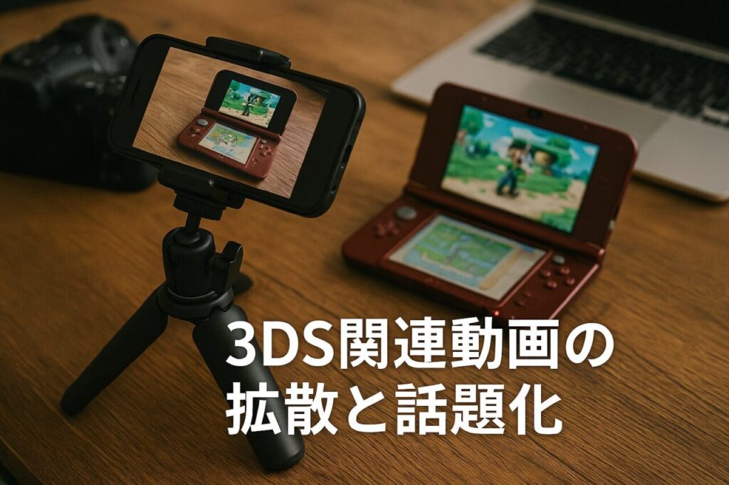 3ds関連動画の拡散と話題化