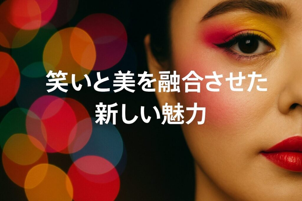 笑いと美を融合させた新しい魅力