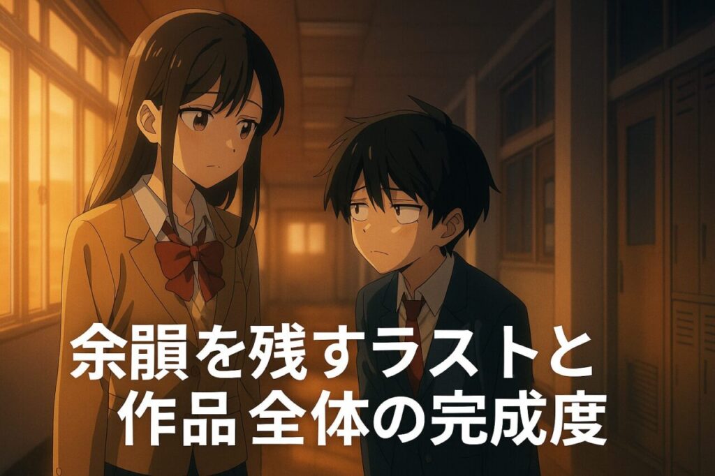 余韻を残すラストと作品全体の完成度