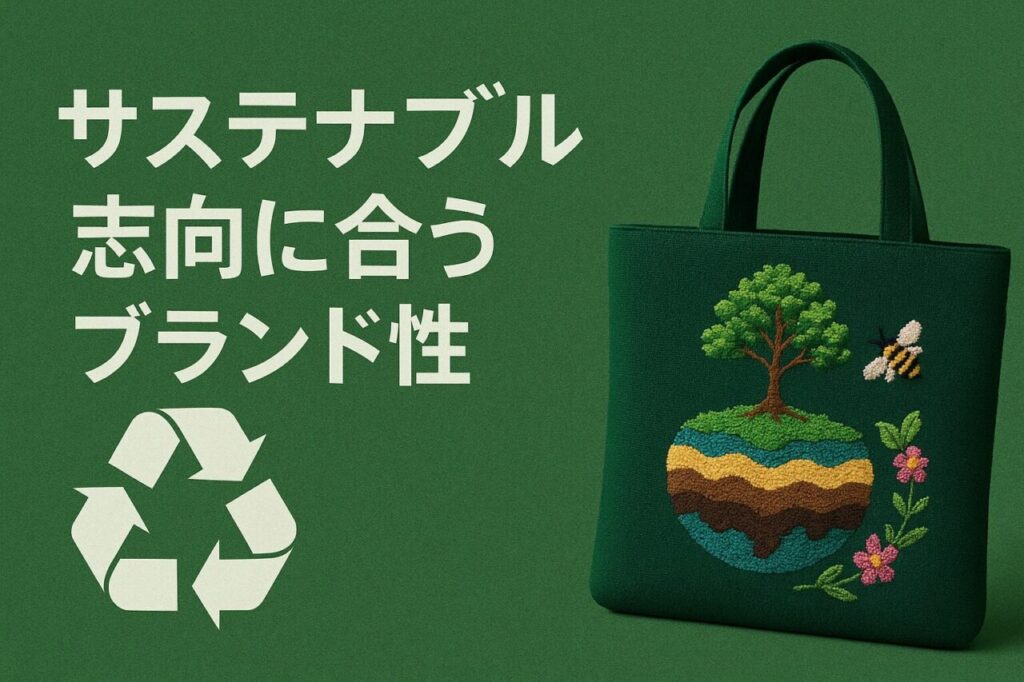 サステナブル志向に合うブランド性