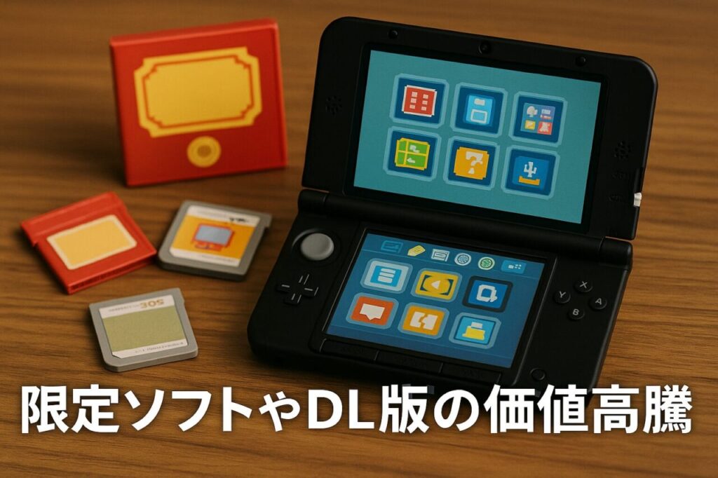限定ソフトやDL版の価値高騰