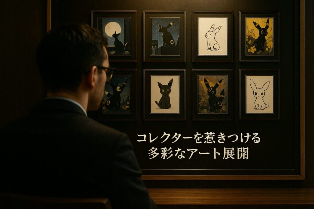 コレクターを惹きつける多彩なアート展開