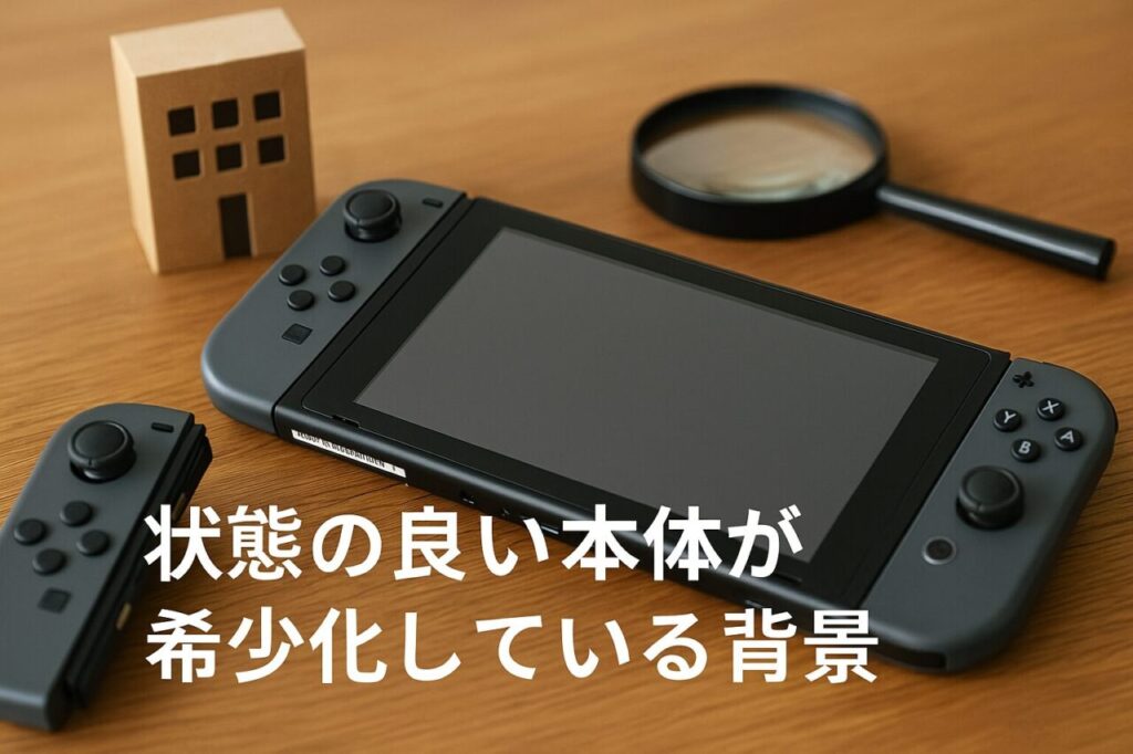 状態の良い本体が希少化している背景