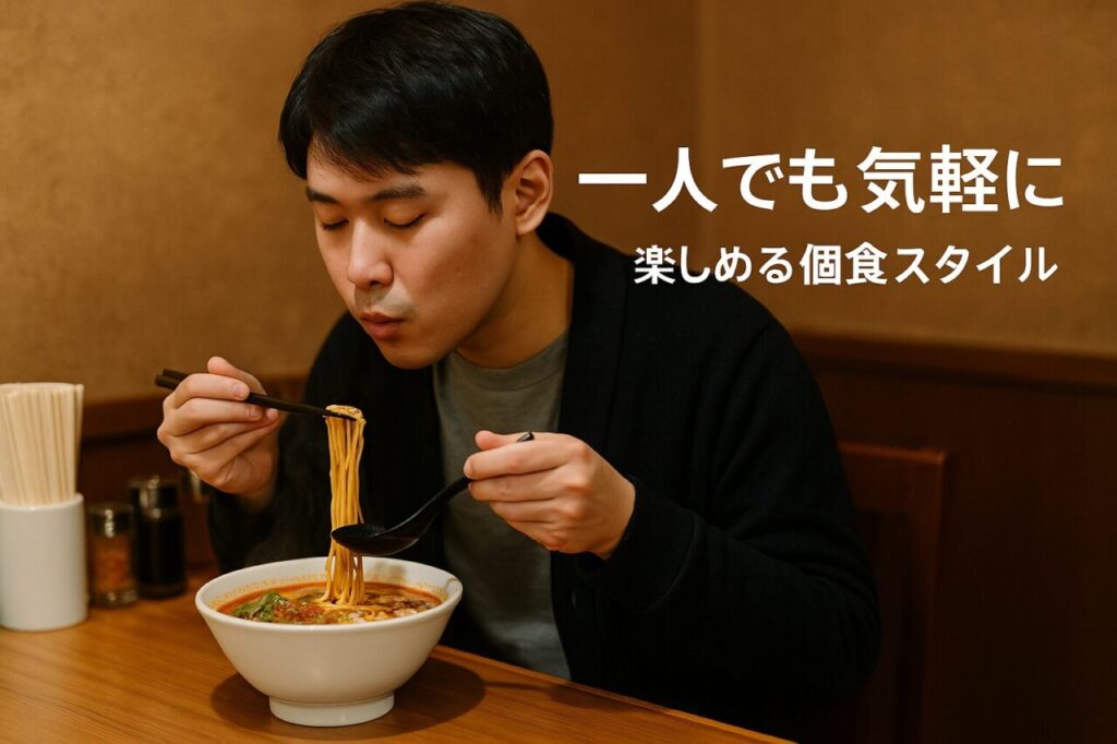 一人でも気軽に楽しめる個食スタイル