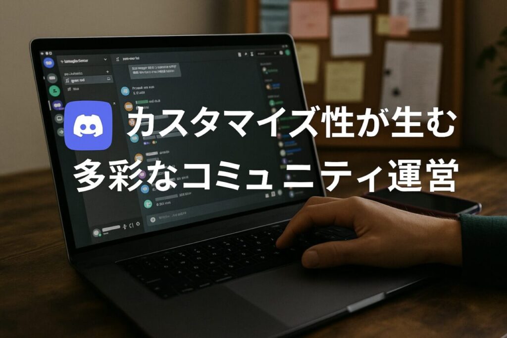 カスタマイズ性が生む多彩なコミュニティ運営