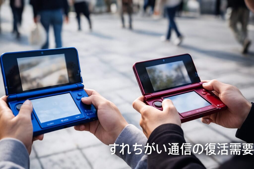 すれちがい通信の復活需要