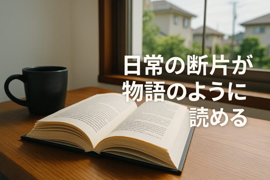日常の断片が物語のように読める