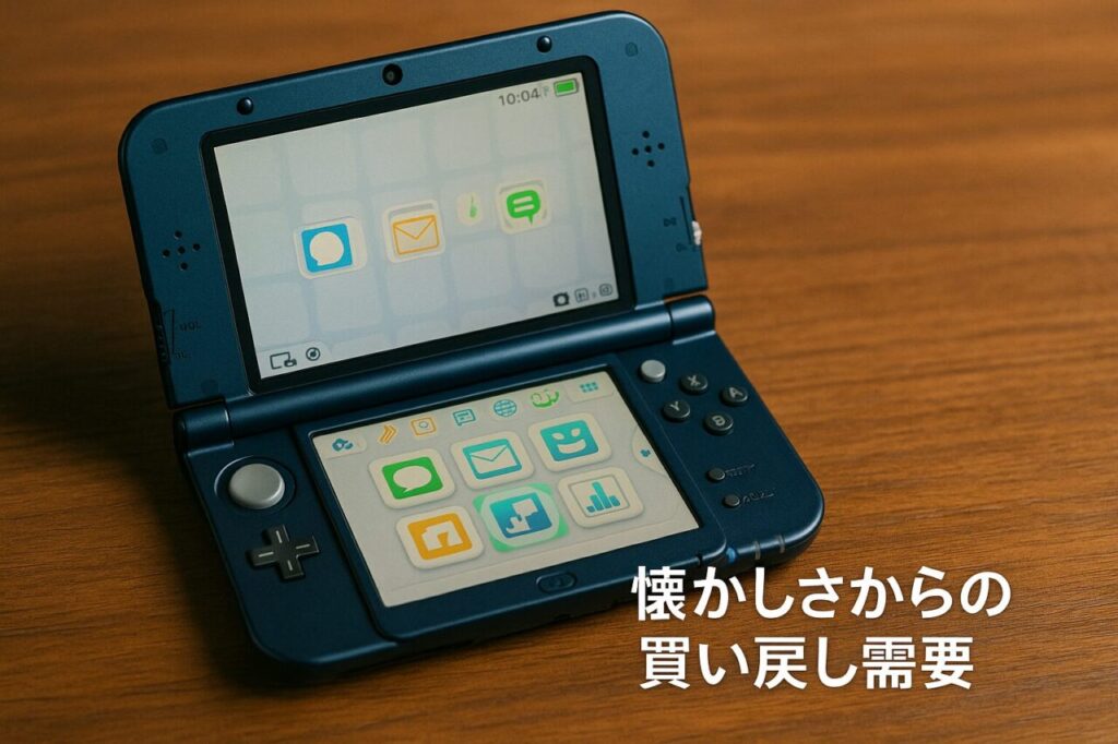 懐かしさからの買い戻し需要