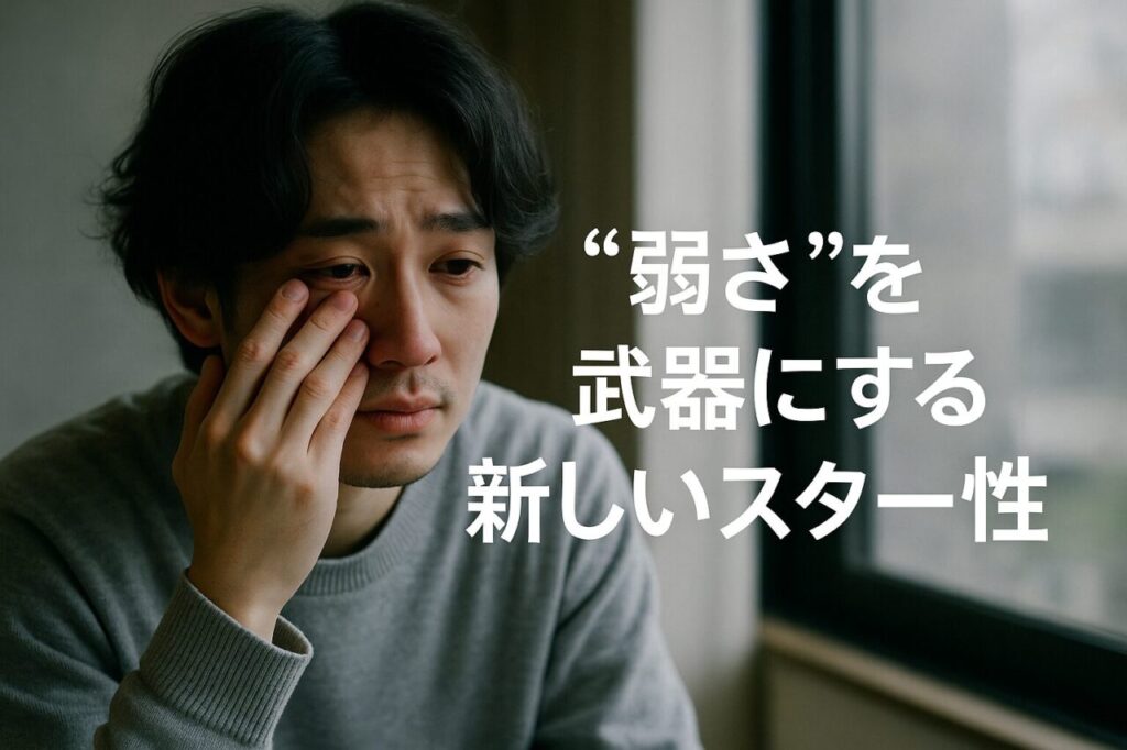 “弱さ”を武器にする新しいスター性