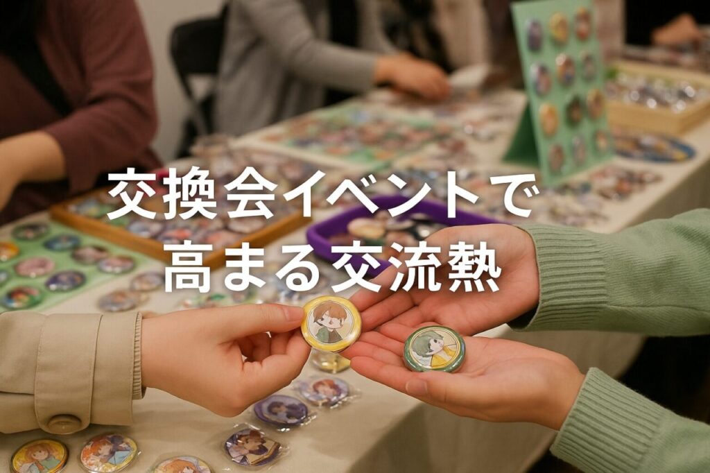 交換会イベントで高まる交流熱