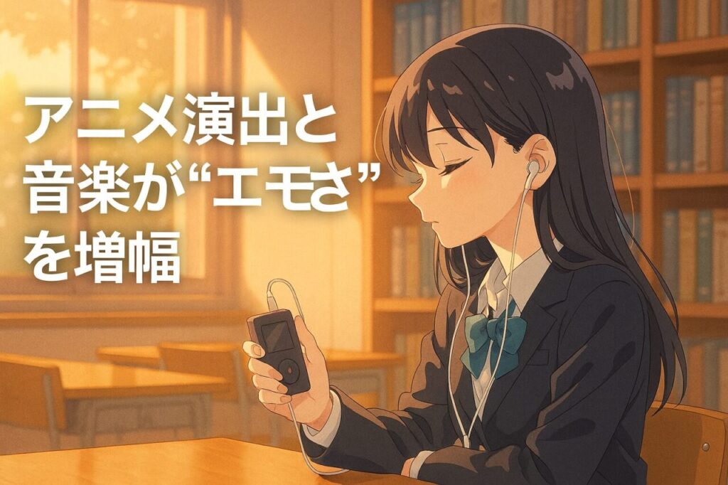 アニメ演出と音楽が“エモさ”を増幅