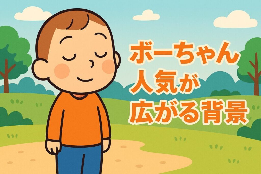 ボーちゃん人気が広がる背景