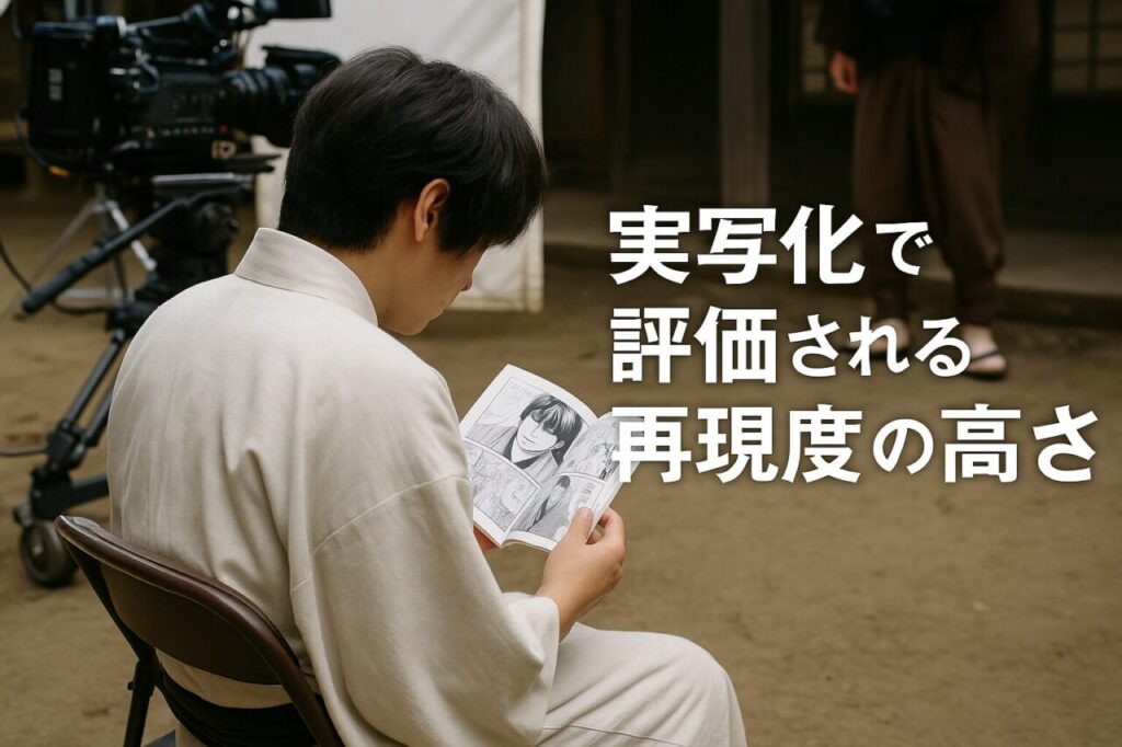 実写化で評価される再現度の高さ
