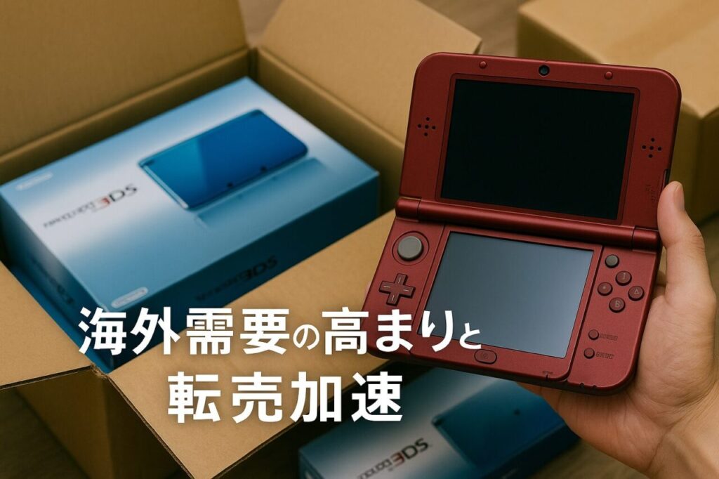海外需要の高まりと転売加速