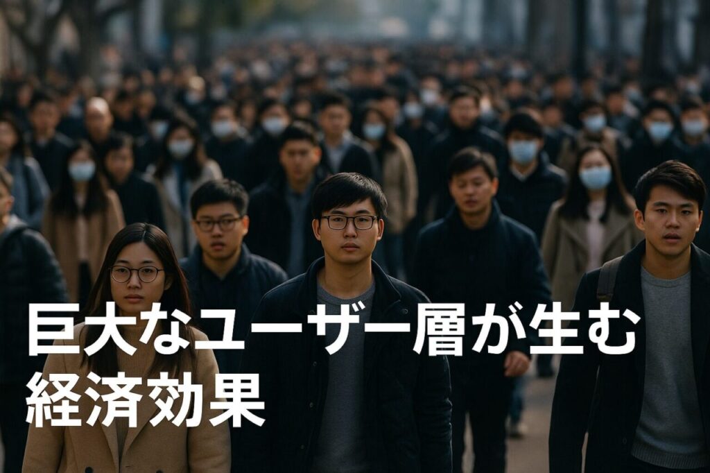 巨大なユーザー層が生む経済効果