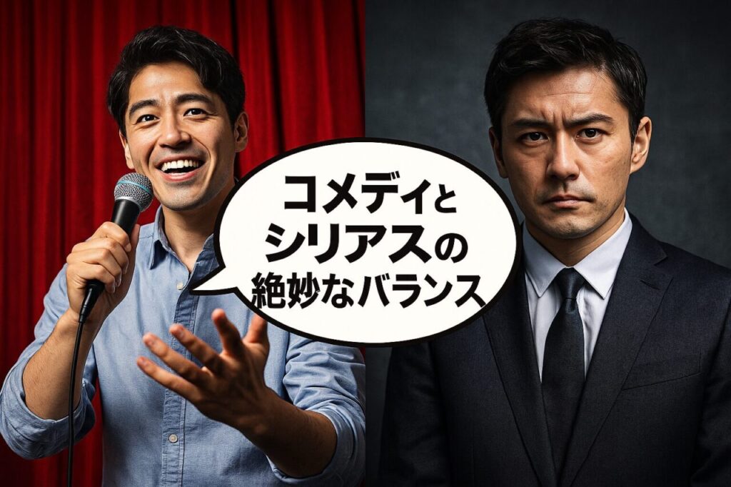 コメディとシリアスの絶妙なバランス