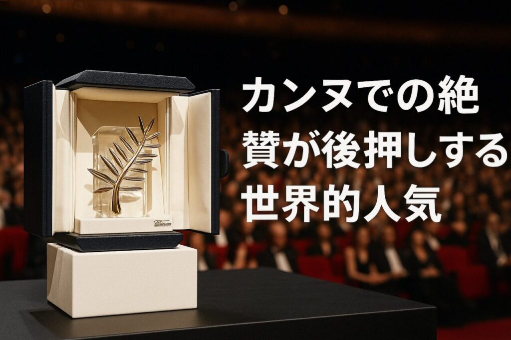 カンヌでの絶賛が後押しする世界的人気