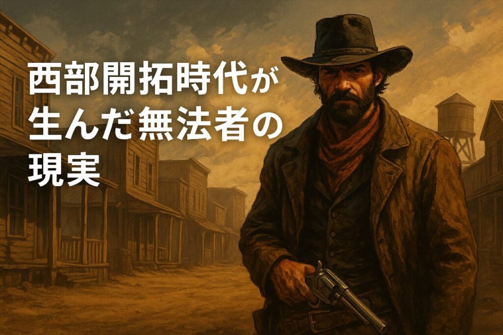 西部開拓時代が生んだ無法者の現実