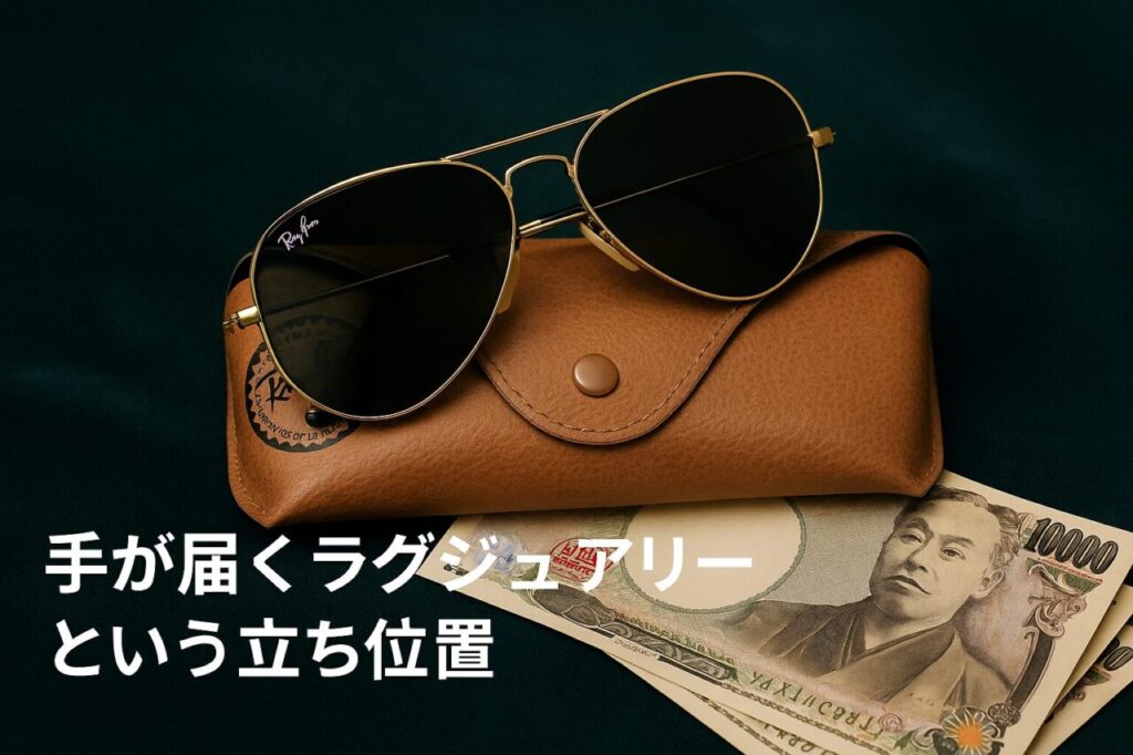 手が届くラグジュアリーという立ち位置
