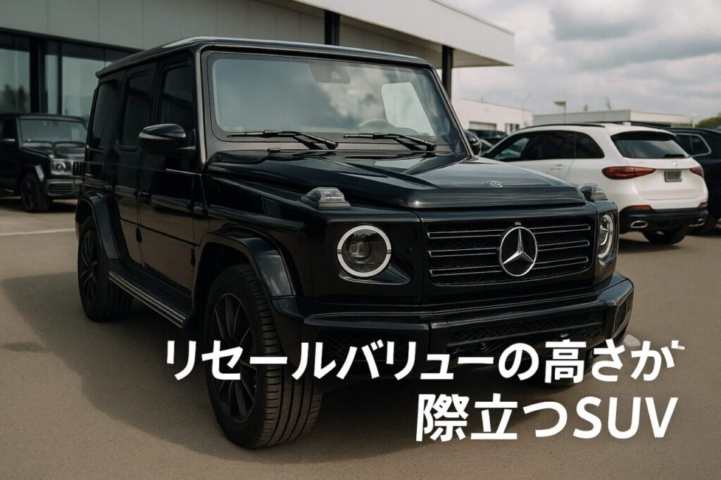 リセールバリューの高さが際立つSUV