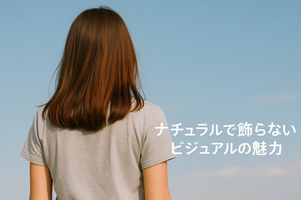 ナチュラルで飾らないビジュアルの魅力