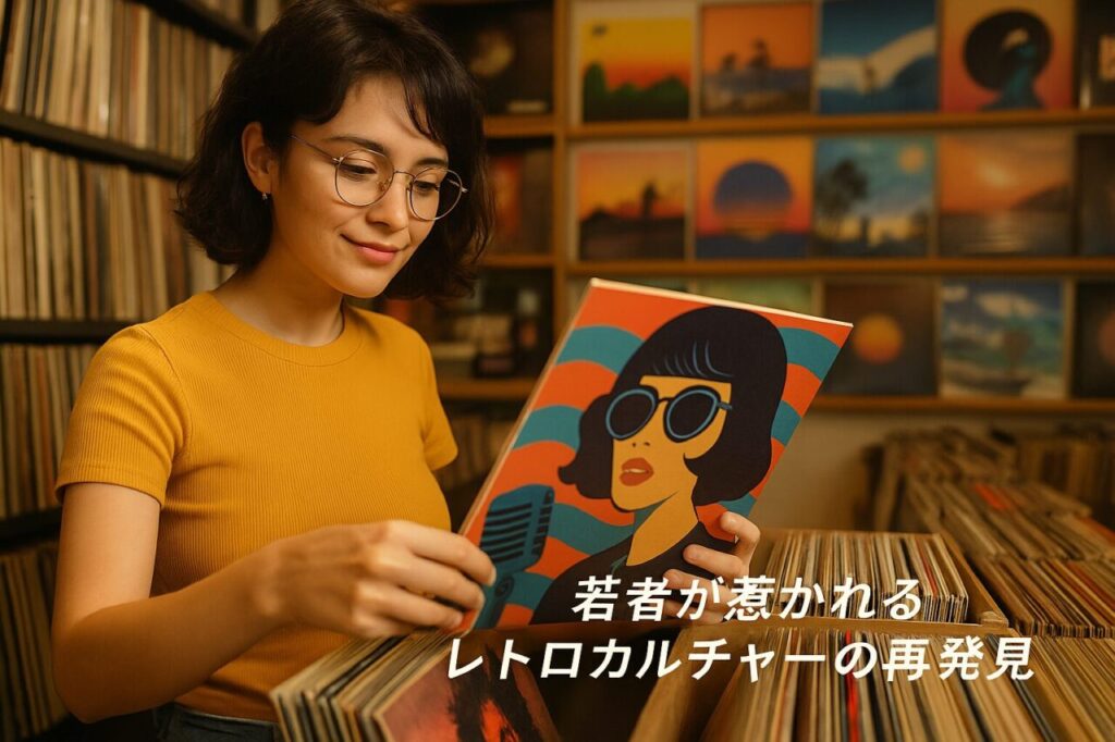 若者が惹かれるレトロカルチャーの再発見