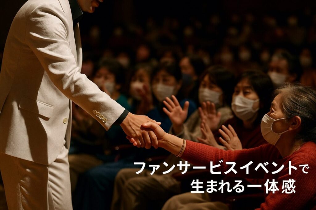 ファンサービスイベントで生まれる一体感