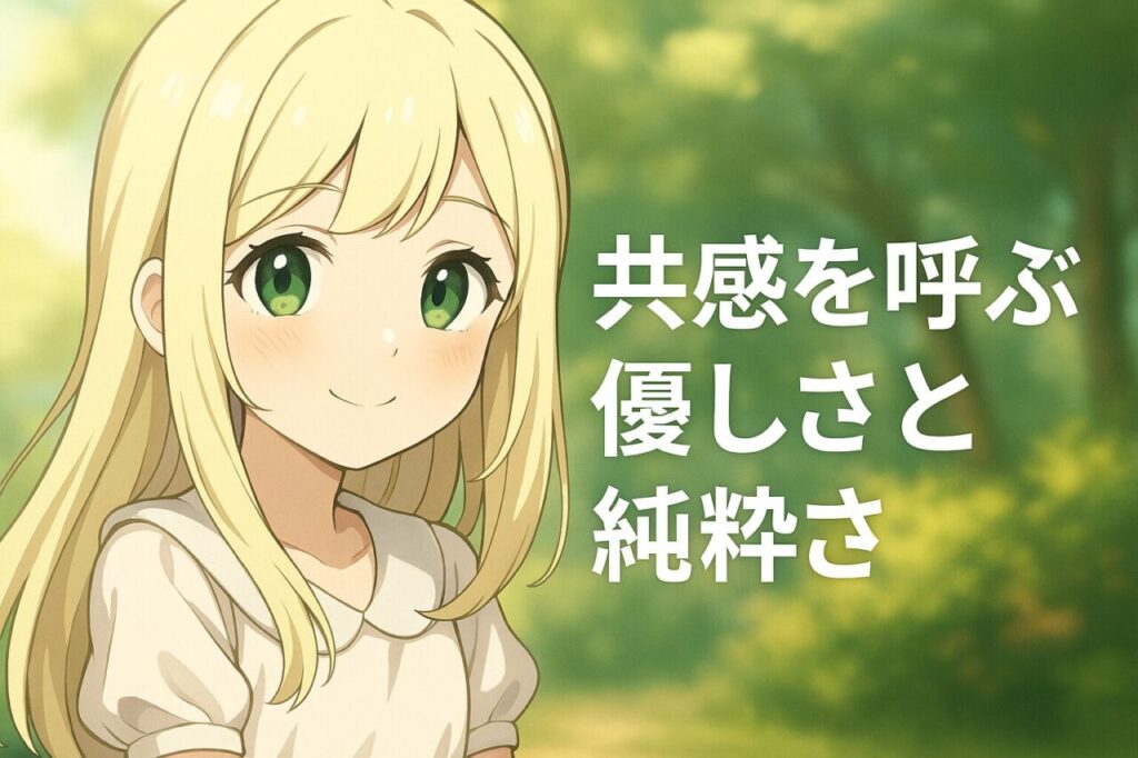 共感を呼ぶ優しさと純粋さ
