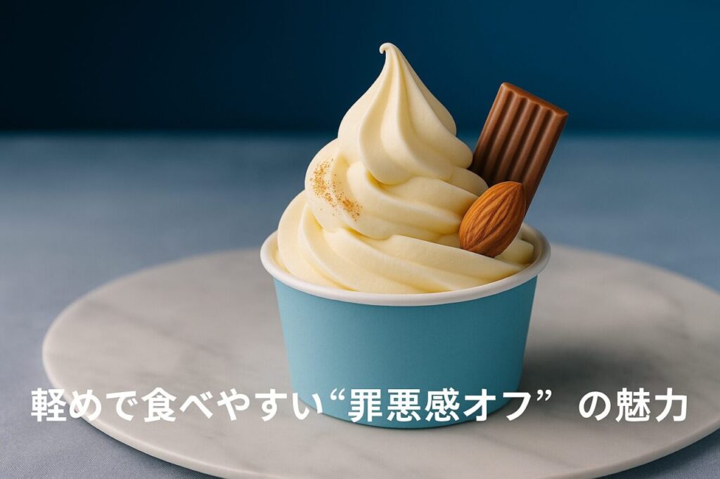 軽めで食べやすい“罪悪感オフ”の魅力