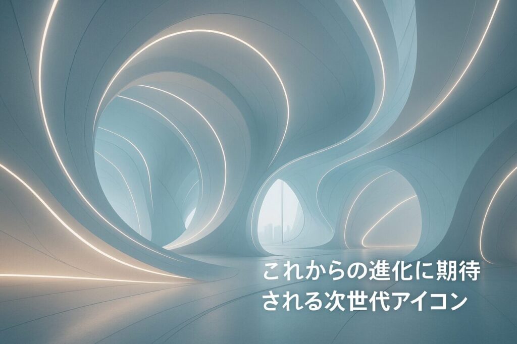 これからの進化に期待される次世代アイコン