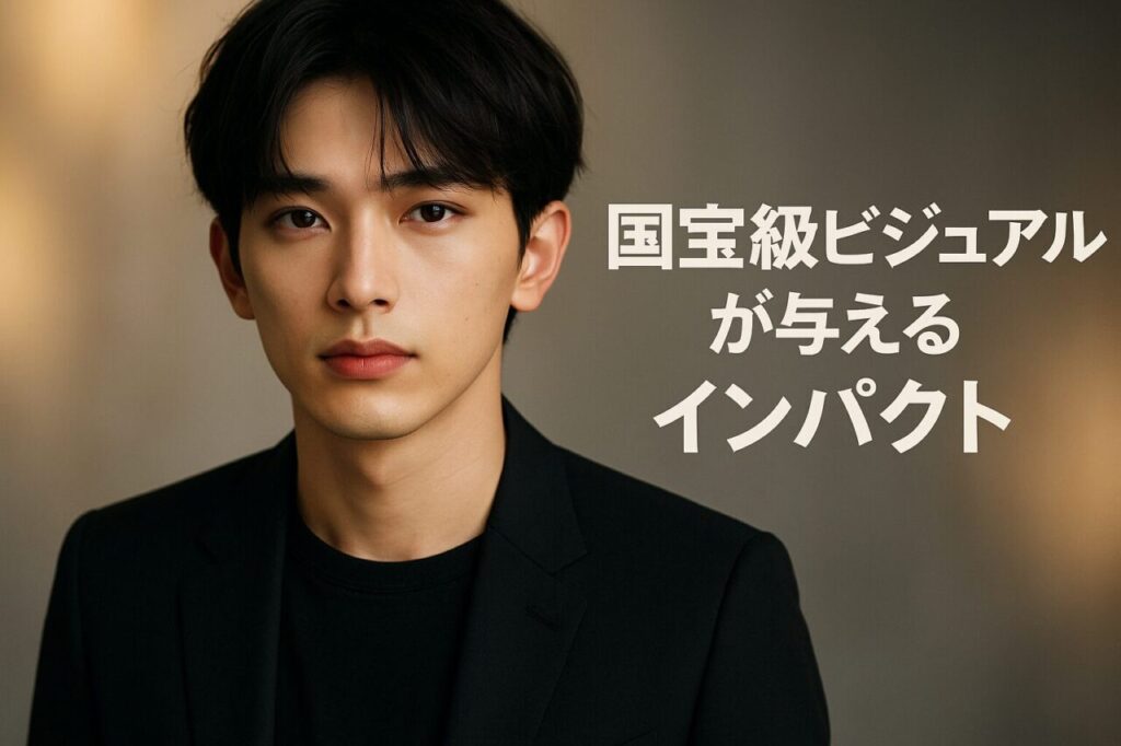 国宝級ビジュアルが与えるインパクト