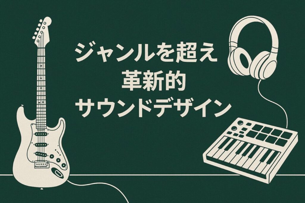 ジャンルを超えた革新的サウンドデザイン