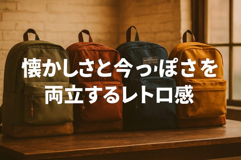 懐かしさと今っぽさを両立するレトロ感